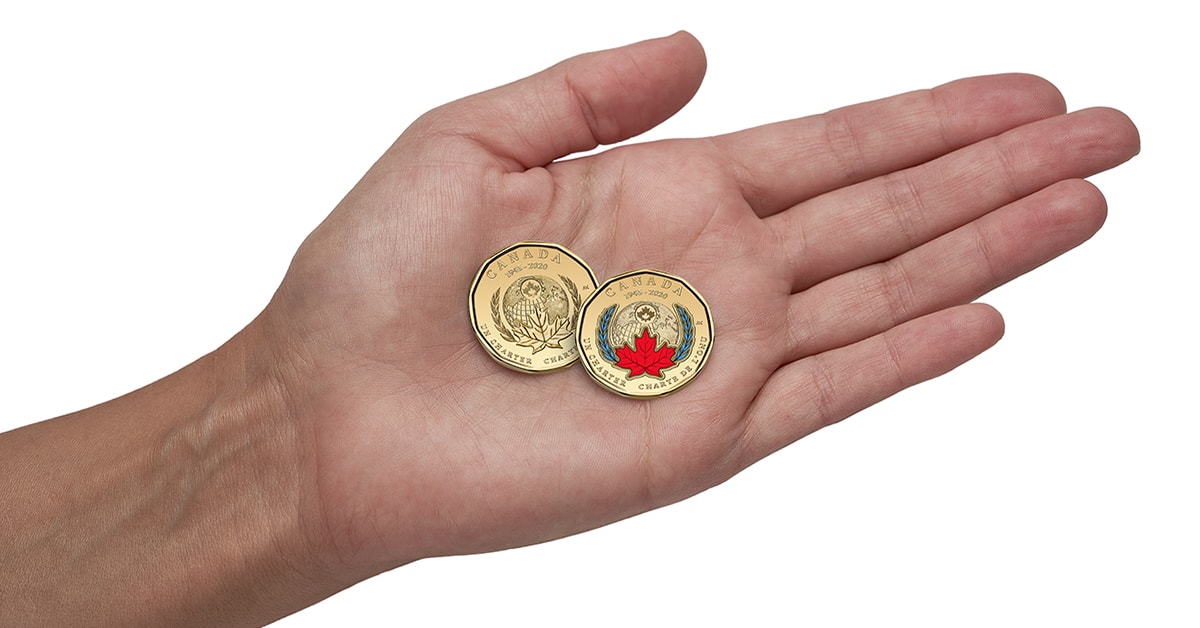 Canada’s first-ever coloured loonie – Have you seen one yet?