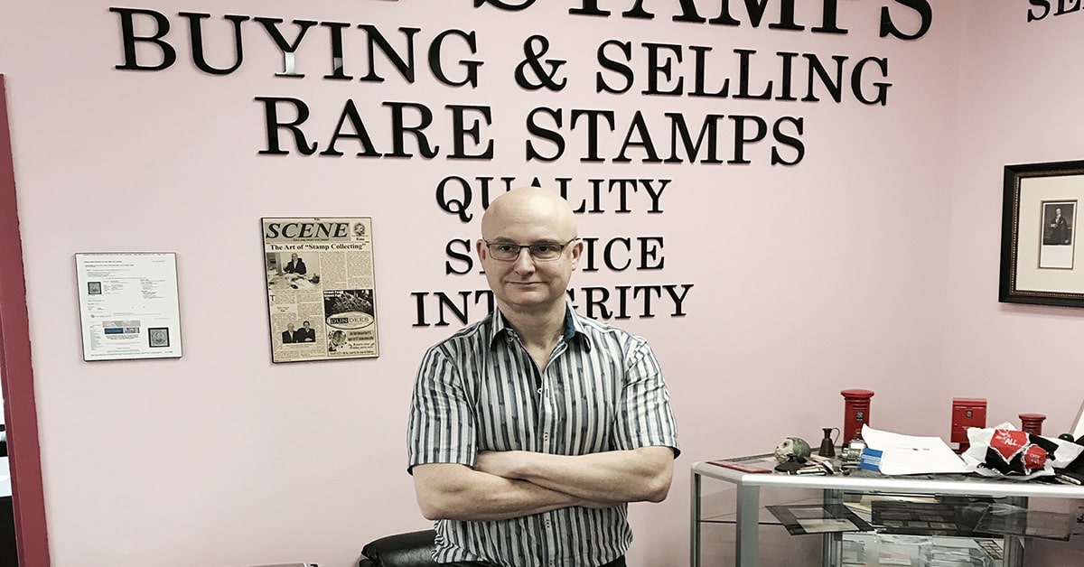 City Stamp celebrates 45 years of service of buying and selling stamps