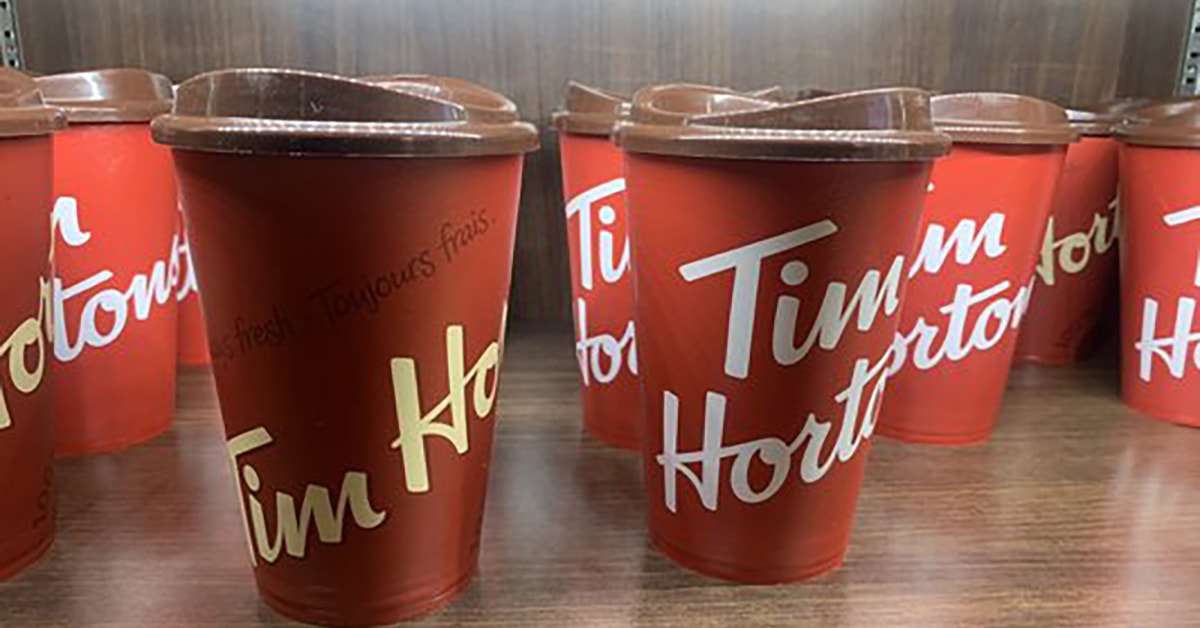 Tim Hortons stops refilling reusable cups due to COVID-19