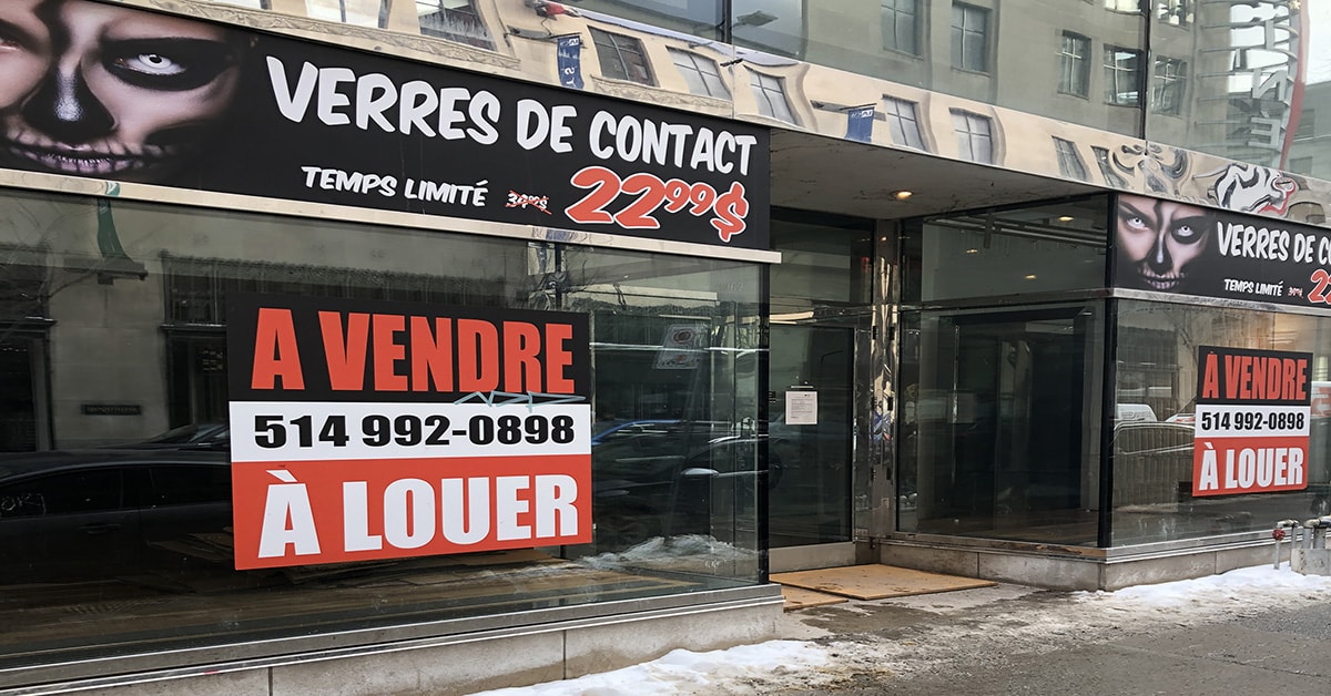 Federal government offers 75% rent relief for small businesses