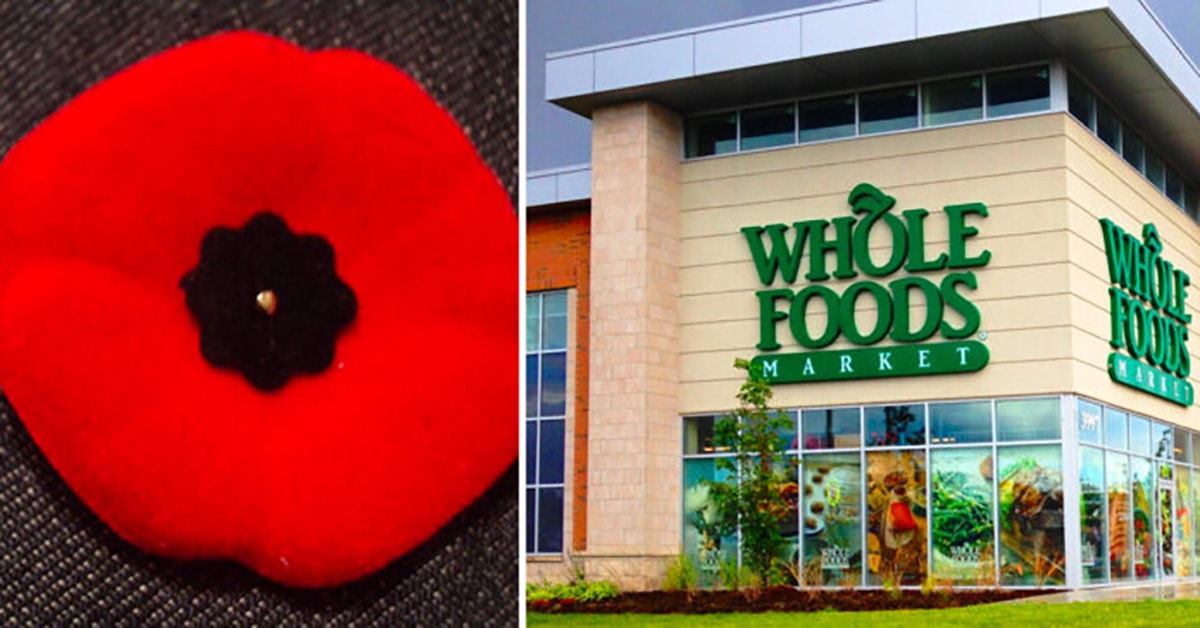Whole Foods in Ottawa bans employees from wearing Poppy