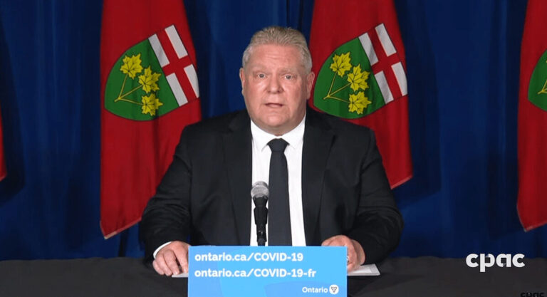 Ontario govenment increases stay-at-home restrictions