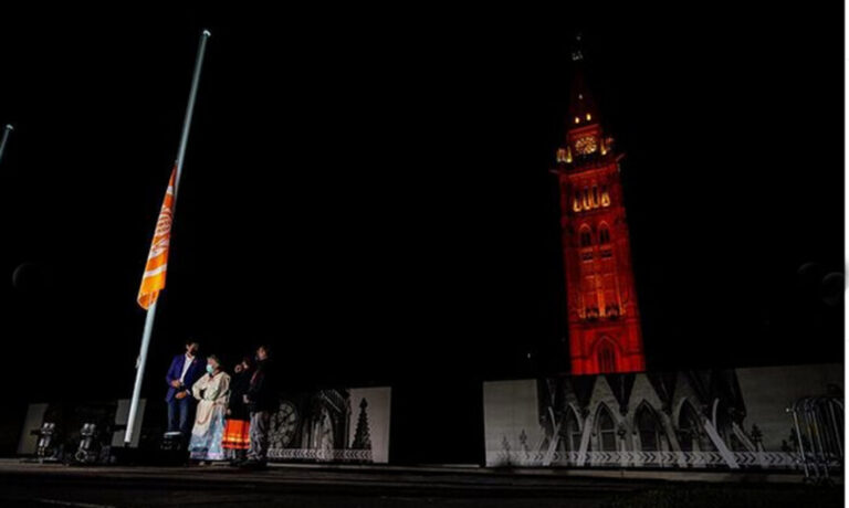 Parliament Hill Truth and Reconciliation ceremony