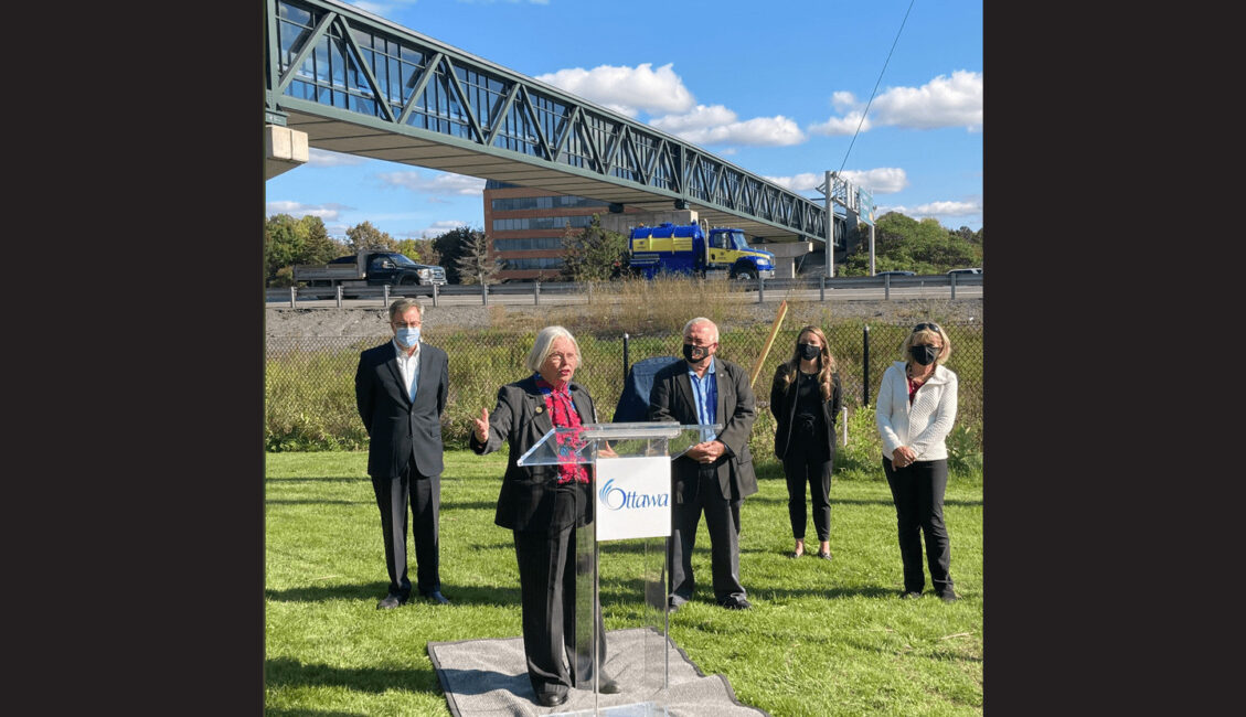 Kanata pedestrian bridge gets a new name honouring Marianne Wilkinson
