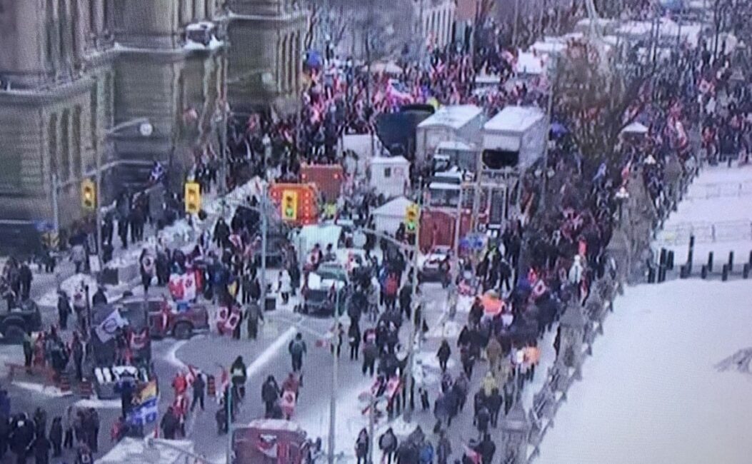 Freedom Convoy 2022 truckers in it for the long haul