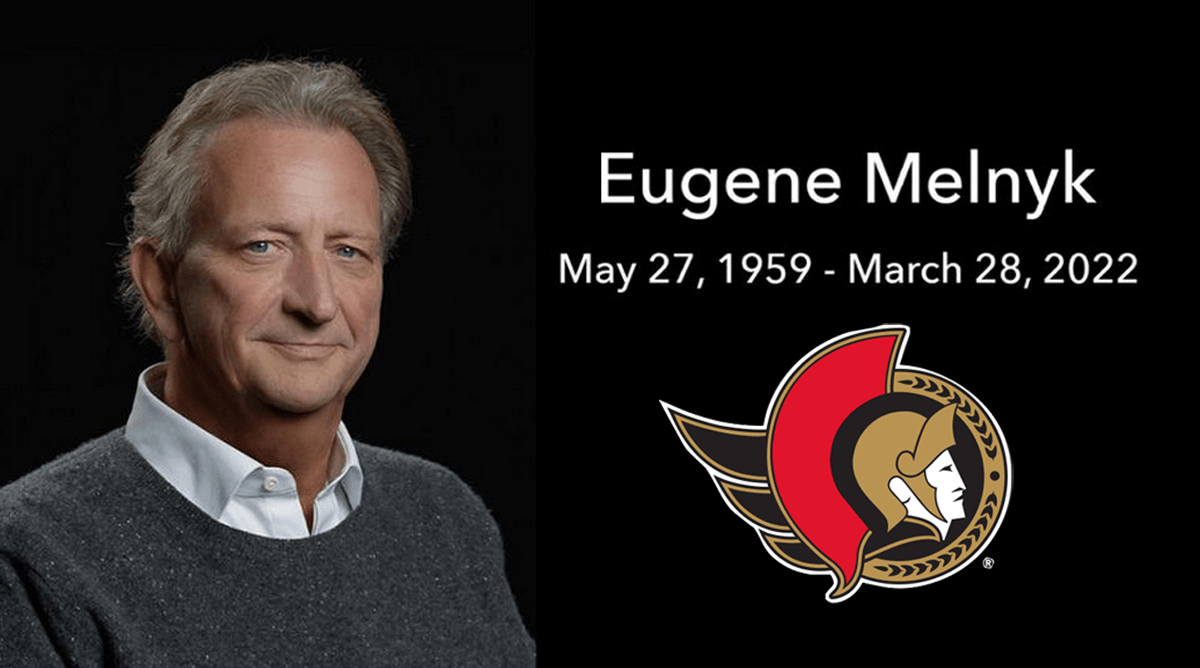 Ottawa Senators owner, Eugene Melnyk has died at 62
