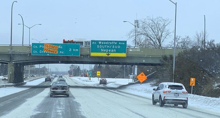 Ottawa traffic impacts March