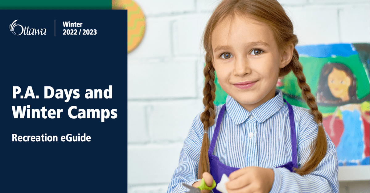 Register for Ottawa Summer Parks n Rec programs and fall PA Day programs