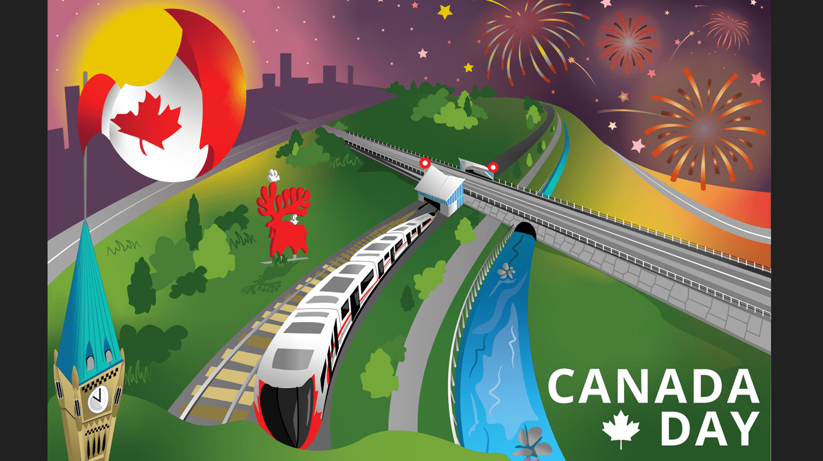 OC Transpo's free Canada Day service is the best way to get to LeBreton Flats