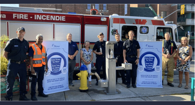 Ottawa has a hydrant drinking water fountain
