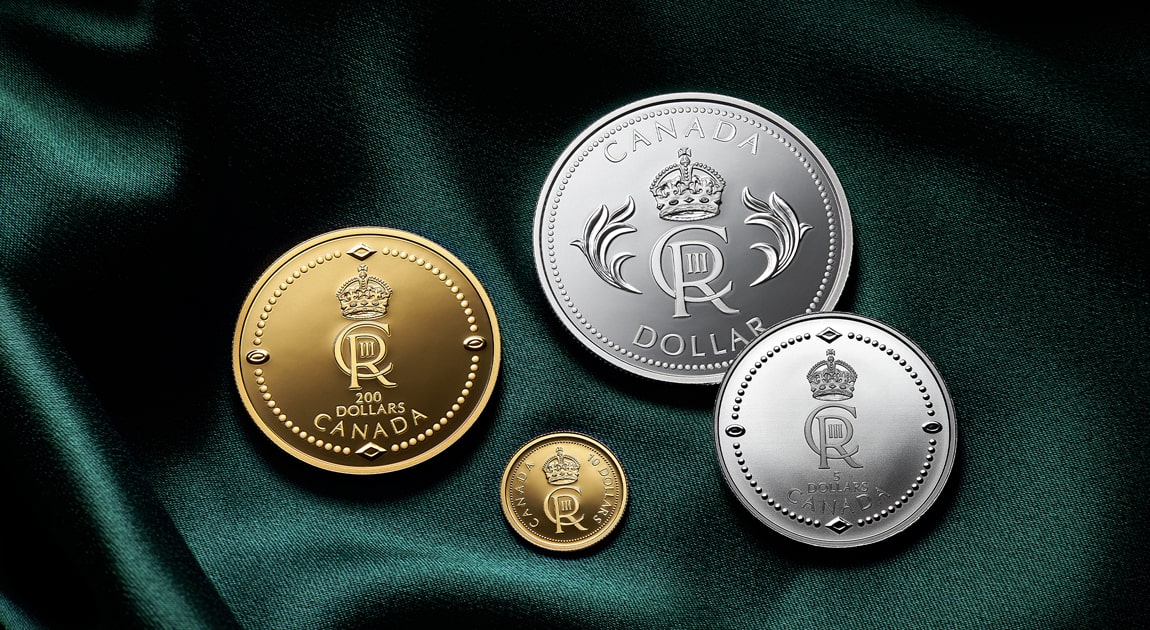 The Royal Canadian Mint reveals Gold and Silver Coins Marking the Coronation of his Majesty KING CHARLES III
