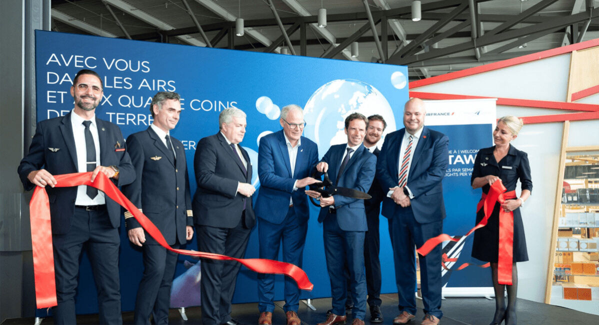 Air France <strong>inaugurates</strong> direct flights from Ottawa to Paris