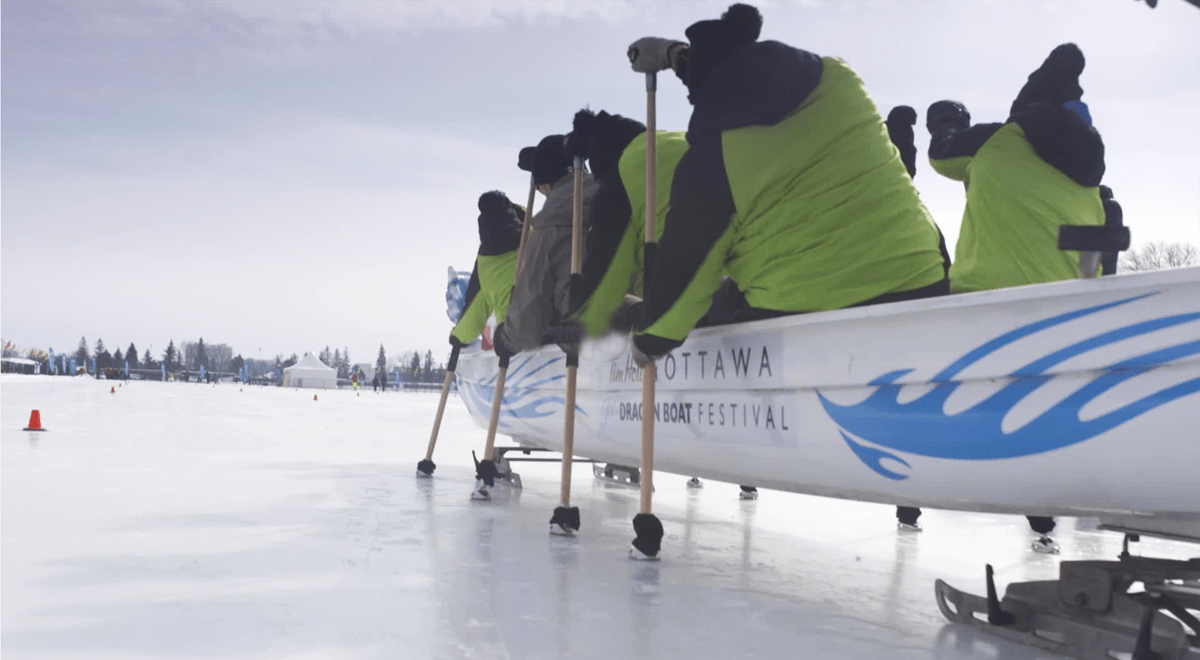 Ice Dragon Boat Festival