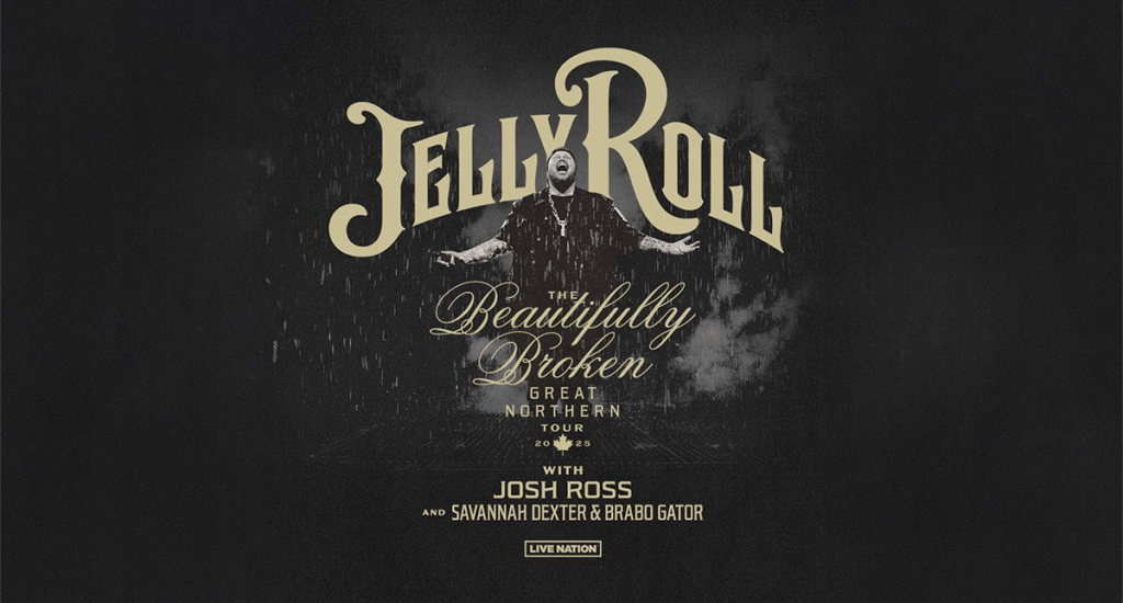 Nashville superstar, Jelly Roll is coming to Ottawa in March