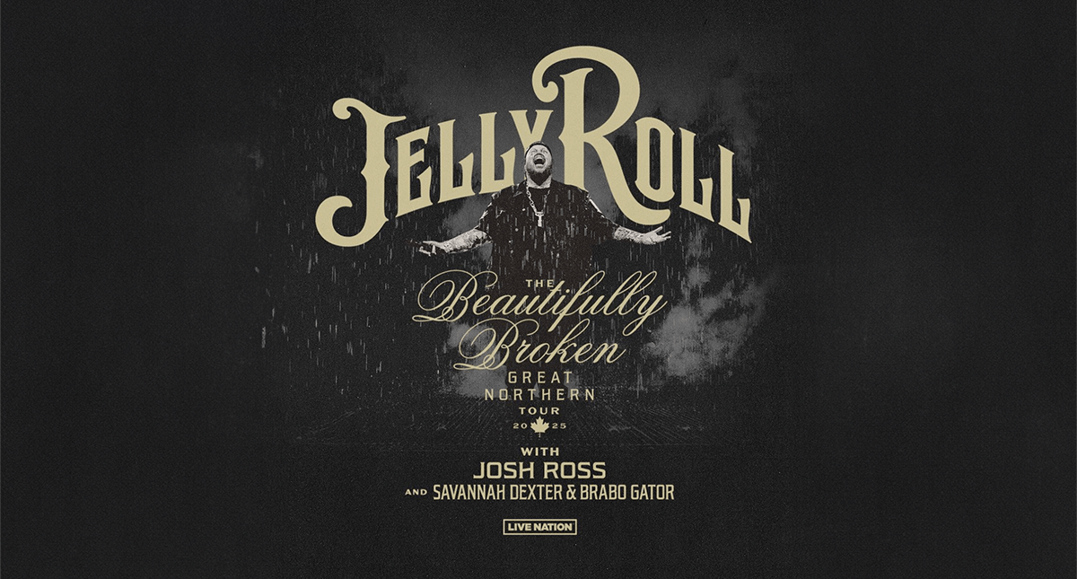 Nashville superstar, Jelly Roll is coming to Ottawa in March