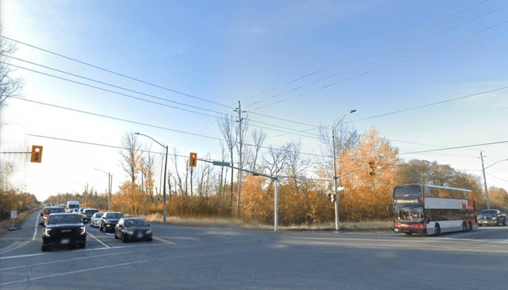 Albion Road lane reductions for traffic calming project