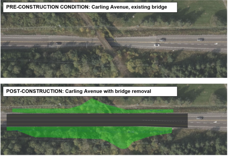 Ottawa CN Bridge removal