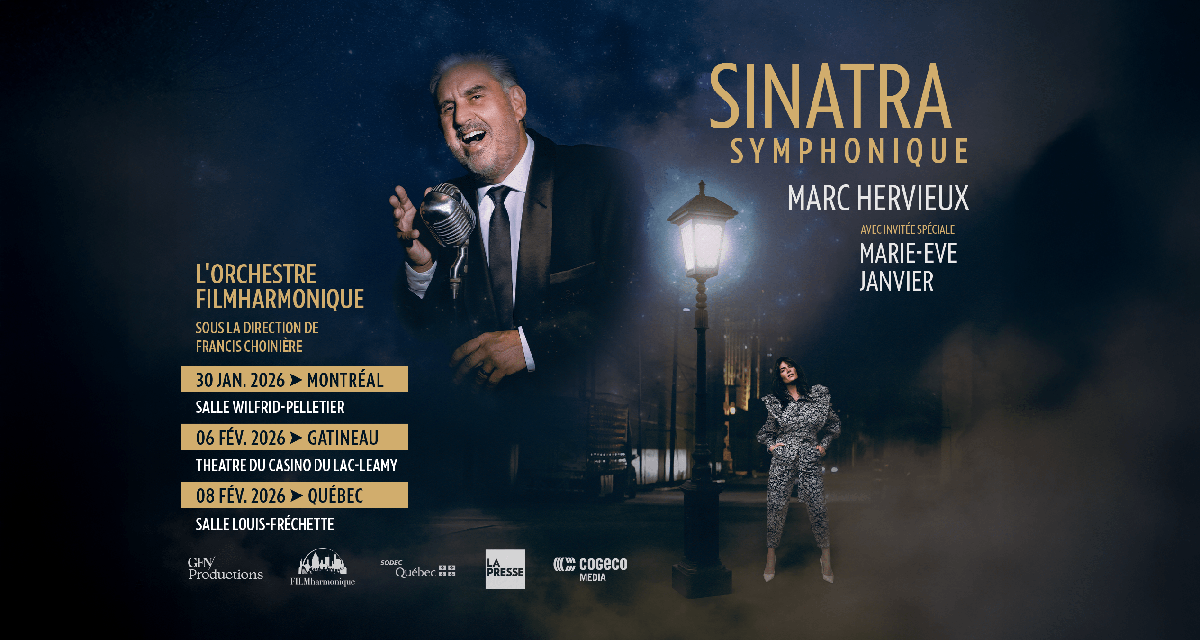 Marc Hervieux celebrates Sinatra in Gatineau