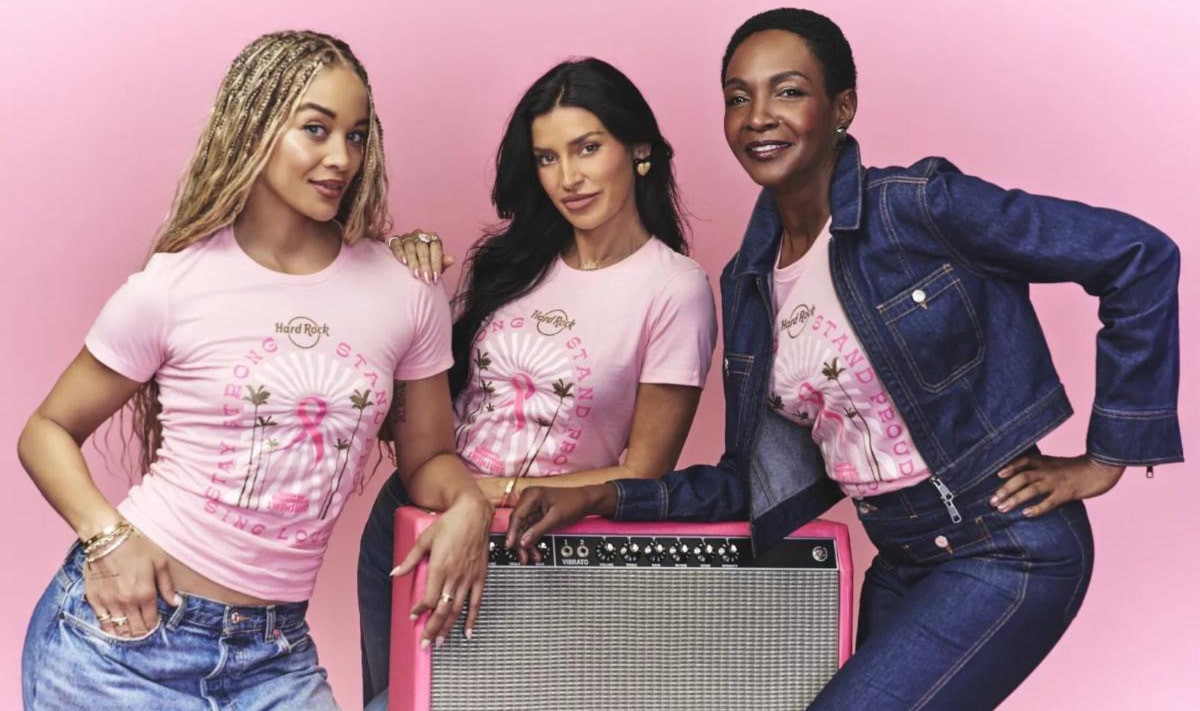 Hard Rock Cafe PINKTOBER campaign