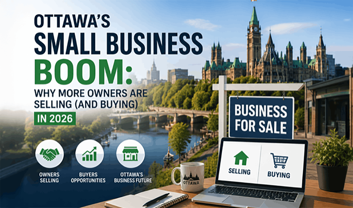 Ottawa’s Small Business Boom: Why More Owners Are Considering Selling (and Buying) in 2026