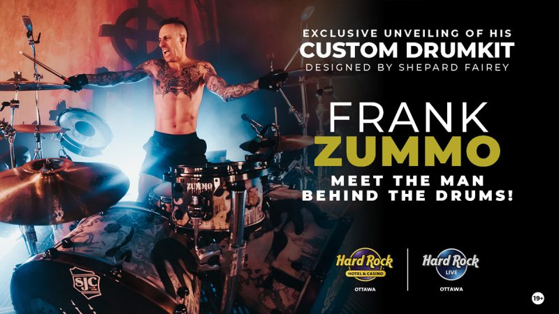 Frank Zummo at Hard Rock OTtawa