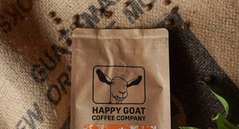 Happy Goat Coffee at train stations