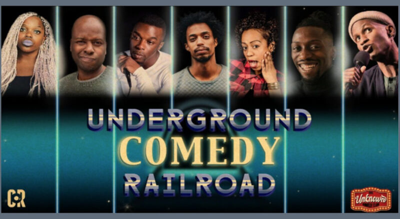 Underground comedy railroad tour